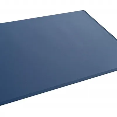 Podkład na biurko 530x400 mm z przezroczystą nakładką PP granatowy / Durable