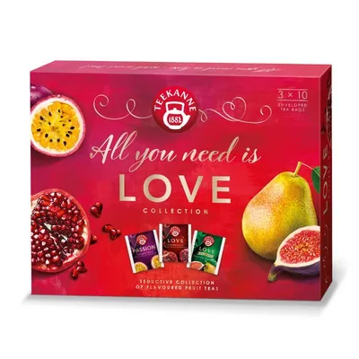 Herbata Teekanne Love Zestaw 30 Kopert