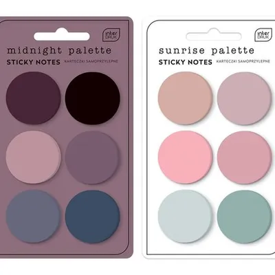 Karteczki Samoprz.Kształty Palette /Interdruk