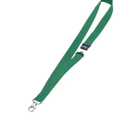 Smycz do Identyfikatorów Zapięcie 20mm 10 szt.Zielona /Durable 813705