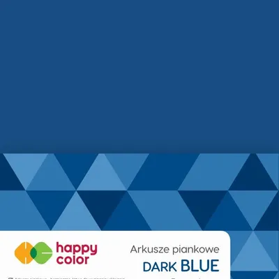 Pianka Dekoracyjna A4 5szt. Granatowa /Happy Color
