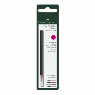 Wkład Do Cienkopisów Grip Różowy Blister 1 szt. Faber-Castell