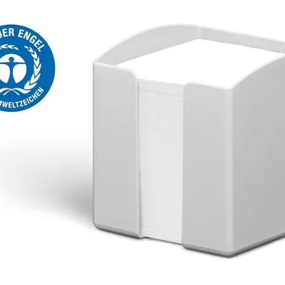 Pojemnik z karteczkami ECO szary / Durable