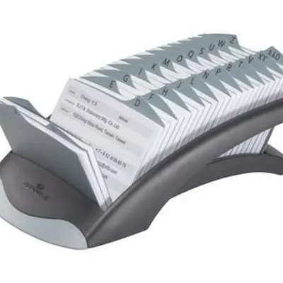Stojak na Karty Teleadresowe Telindex Desk Czarny /Durable 241201
