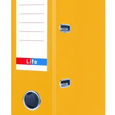Segregator Donau Life Neon A4/75mm Żółty