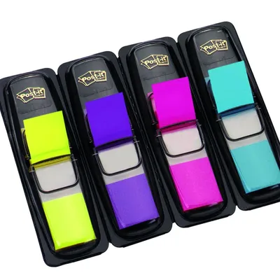 Zakładki Indeks. 11,9X43,2Mm 4Kol Wąskie /Post-It