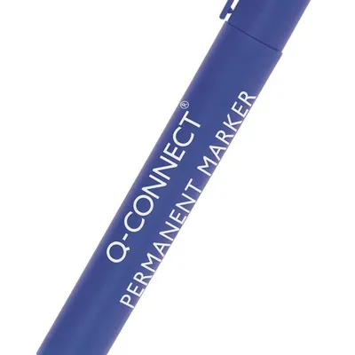 Marker Permanentny Q-Connect Okrągły 15-3mm (Linia) Niebieski