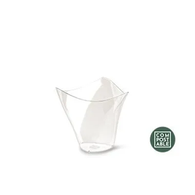 Kubek Mini Deser Dorico 200ml Przezroczysty A'50