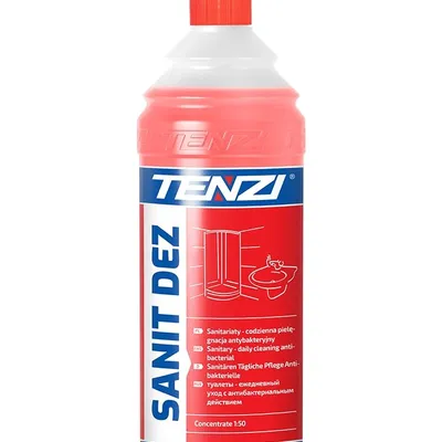 Tenzi Antybakteryjny Preparat do Mycia Pomieszczeń i Urządzeń Sanitarnych Sanit Dez 1L