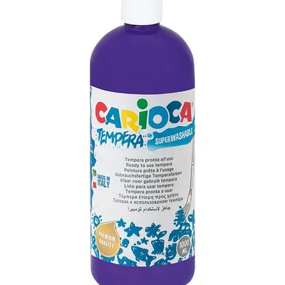 Farba Carioca tempera N 1000 ml (40430/18) fioletowa