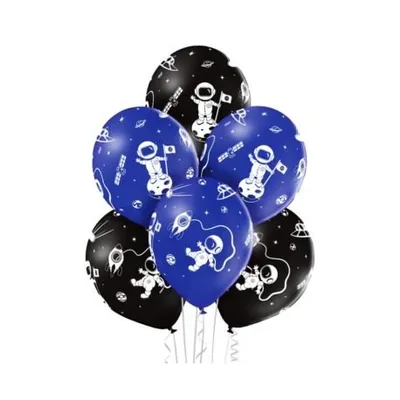 Balony D11 Spaceman, 6 szt. /GoDan