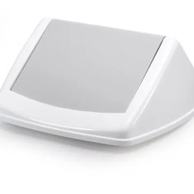 Pokrywa Uchylna Durabin Flip-Lid Square Do Pojemnika 40 Litrowego Prostokątna Biało-Szara /Durable 1801574051