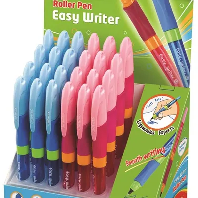 Pióro Kulkowe Keyroad Easy Writer 07mm Pakowane Na Displayu Mix Kolorów