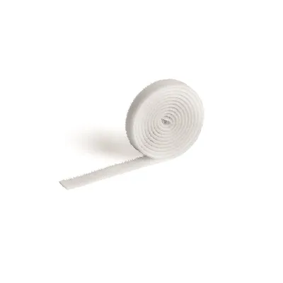 Taśma na rzep do spinania kabli dł.1m x szerokość 20 mm, biała CAVOLINE GRIP / Durable