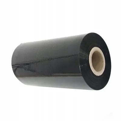 Folia Stretch Maszynowa 23mic Czarna 1kg