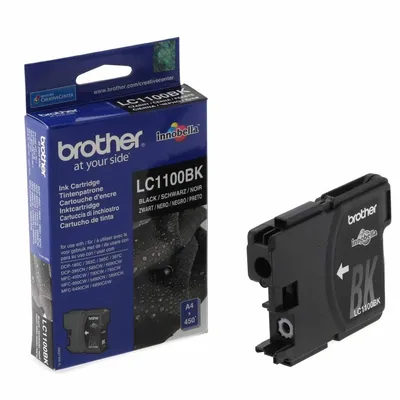 Brother LC1100BK DCP-185/585/6690/MFC-790/5490/6490 Czarny (Oryg.)