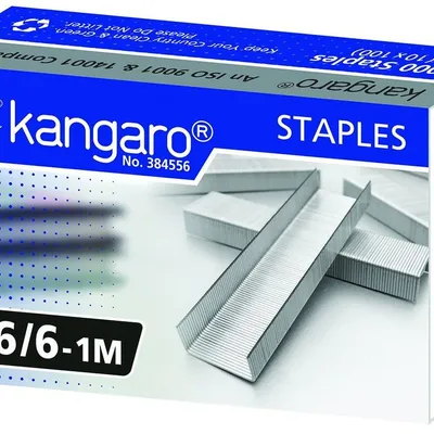 Zszywki Kangaro No.26/6-1M 1000 Szt.