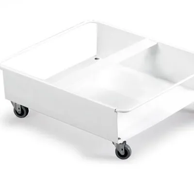 Wózek Na 2 Pojemnik 60 Litrowe Durabin Trolley For 2x60 Biały /Durable 1801667010