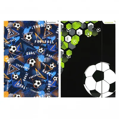 Teczka A4 z Gumką Football /Starpak
