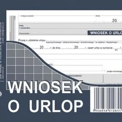 Wniosek o Urlop A6 Offset 515-5 /MiP