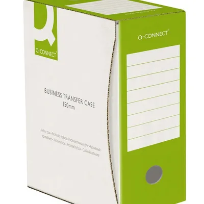 Pudło Archiwizacyjne Q-Connect Karton A4/150mm Zielone