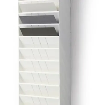 Pojemniki Na Dokumenty FlexiBoxx A4 Poziome 12szt. Białe /Durable 1709781010
