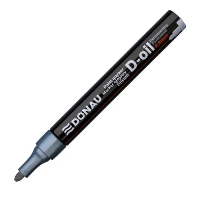 Marker Olejowy Donau D-Oil Okrągły 2,8mm Srebrny
