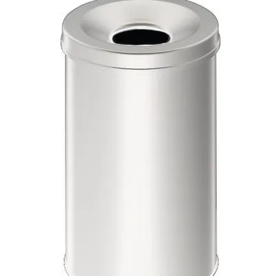 Kosz Na Śmieci Safe 30 Litrowy Okrągły Szary /Durable 330610
