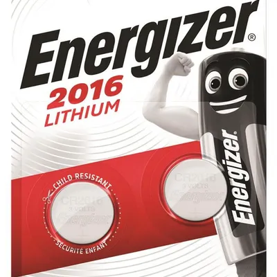 Bateria specjalistyczna ENERGIZER, CR2016, 3V, 2szt.