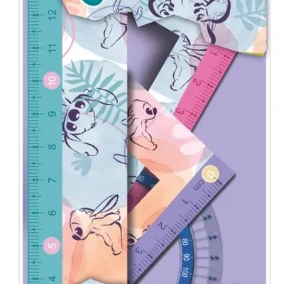 Zestaw Geometryczny 4 Elem. Disney Stitch Pastel