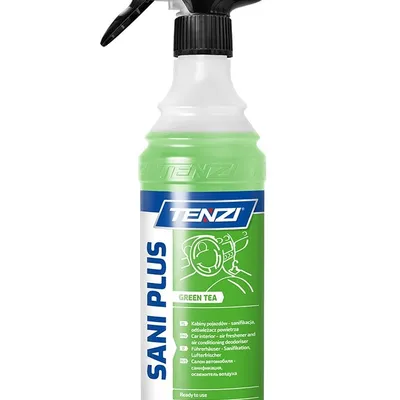 Tenzi Środek do Odświeżania Tapicerki Samochodowej i Układów Wentylacji Sani Plus GT Green Tea 600ml