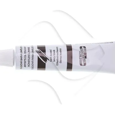 Farba Olejna 16ml Tubka Czerń Kostna /K-I-N