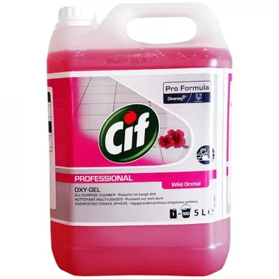 Cif Koncentrat do Mycia Podłóg 5L Oxy-Gel WildOrchid