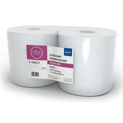 Czyściwo Ellis Comfort C200/2 (Celuloza) 2-warstw. [0925] Białe ( 1szt. )