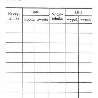 Karta Książki B170 A'100 /Typograf