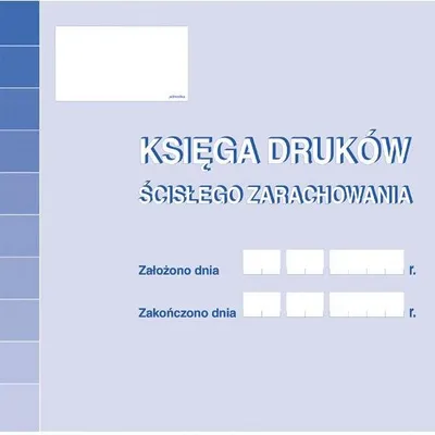 Księga Druków Ścisłego Zarachowania A4 Offset 710-1 /MiP