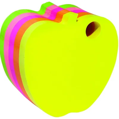 Bloczek Samoprzylepny Donau Jabłko Kostka 1X400 Kart. Neonowe