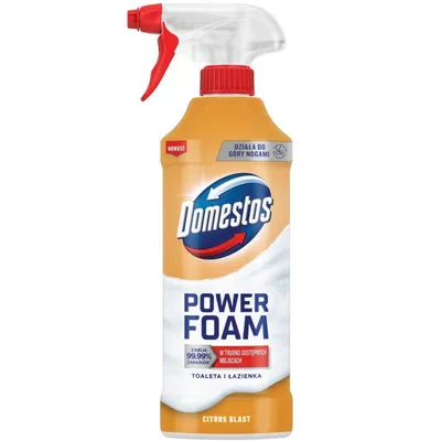Domestos Piana 435ml Power Foam Citrus Blast