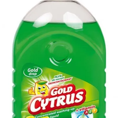 Gold Cytrus Płyn do Mycia Naczyń 500ml Cytryna /Gold Drop
