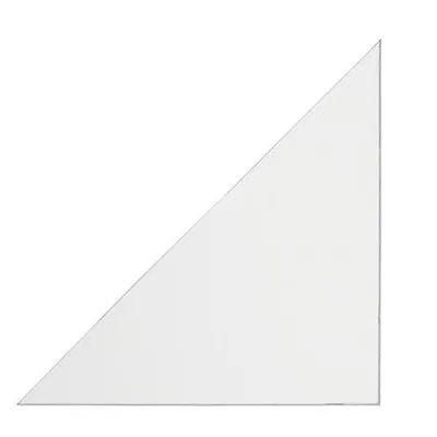 Smoprzylepne Narożniki CornerFix 140x140mm 100szt. Przezroczyste /Durable 831819
