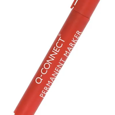 Marker Permanentny Q-Connect Okrągły 15-3mm (Linia) Czerwony