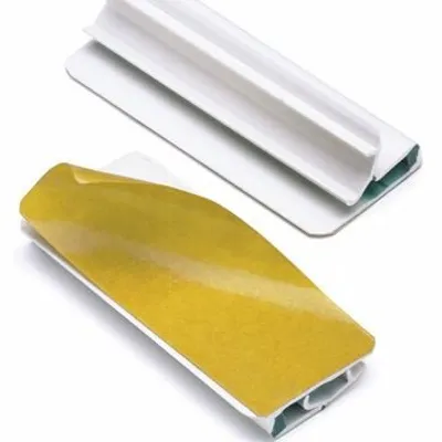 Zacisk Samoprzylepny Varioclip Adhesive 60mm 5szt. Biały /Durable 280602