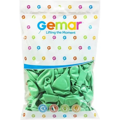 Balony G110 pastel zielone miętowe 12" / 100 szt. /GoDan