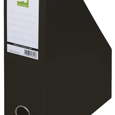 Pojemnik Na Dokumenty Q-Connect PVC A4/76 Czarny