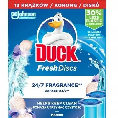 Żel Wc Duck 2x36ml Punktowy Marine Zapas