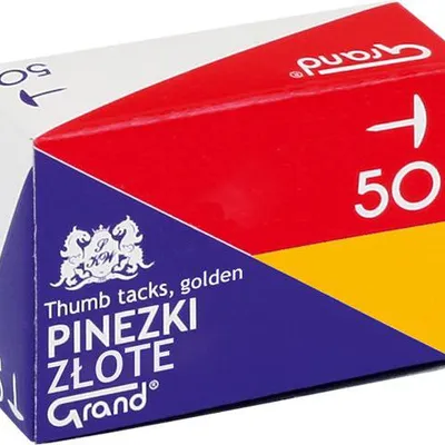 Pinezki Złote Zwykłe A'50 /Grand