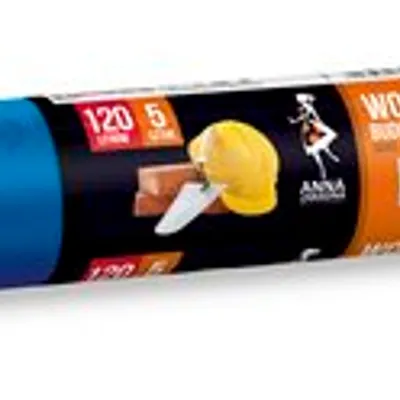 Worki na odpady budowlane 120L 5szt niebieskie / AZ