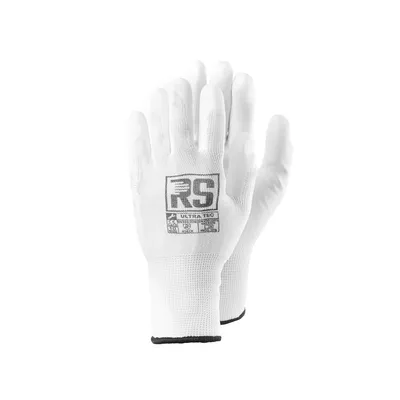 Rękawice Dziane RS Ultra Tec Rozm. 8 Białe /RS-Schutz