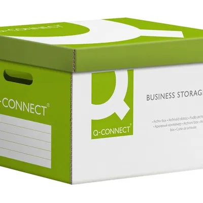 Pudło Archiwizacyjne Wzmocnione Q-Connect Power Karton Zbiorcze Zielone