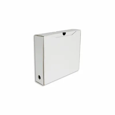 Pudełko Archiw. A4/80mm BOX Białe /Bigo
